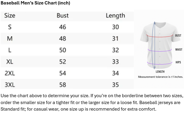 Baseball Jersey