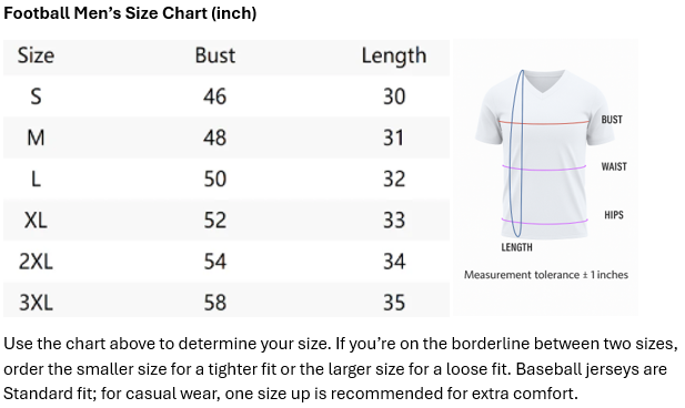 Football Jersey